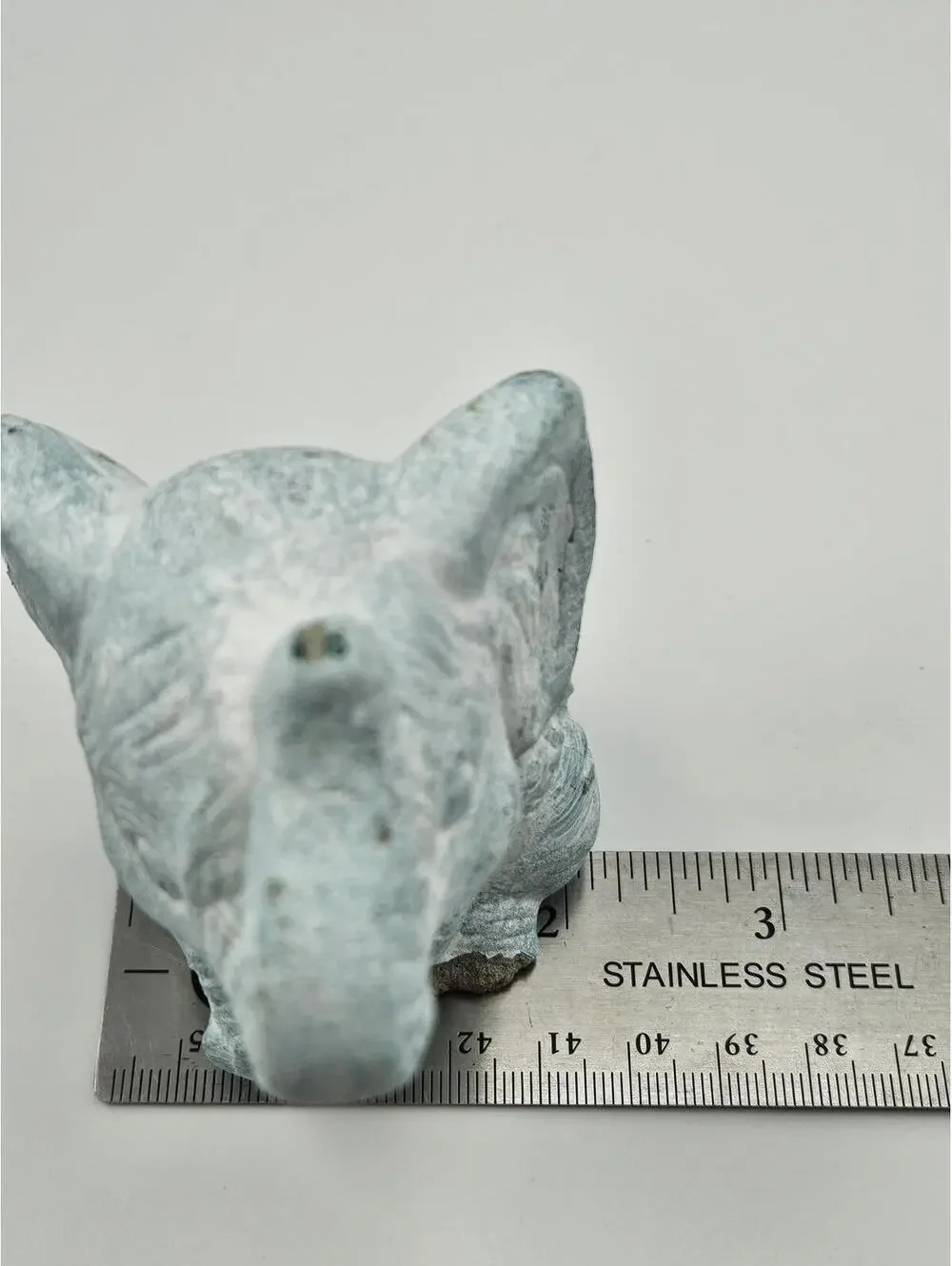 Concrete Elephant Figurine Planter Shelf Decor Bohemian Nursery Accents